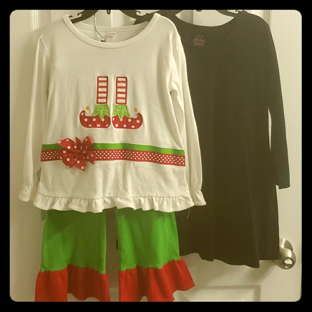 Girls Christmas Elf Bundle - 6